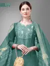 1113 Aradhna Cotton Blend Embroidery Kurti Bottom With Dupatta Wholesale Market 

